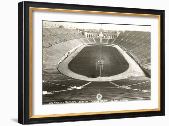 LA Coliseum, Los Angeles, California-null-Framed Art Print