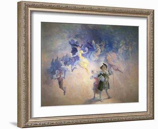 La Comedie-Jules Chéret-Framed Giclee Print