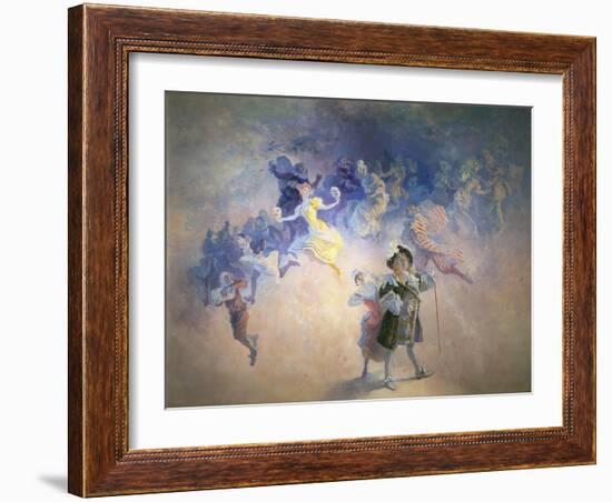 La Comedie-Jules Chéret-Framed Giclee Print