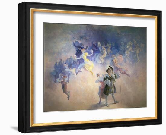 La Comedie-Jules Chéret-Framed Giclee Print