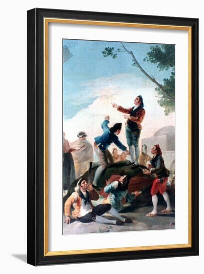 La Cometa, (The Kit), 1778-Francisco de Goya-Framed Giclee Print