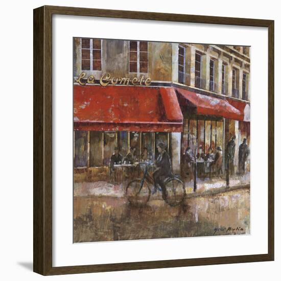 La Comète Paris-Noemi Martin-Framed Art Print