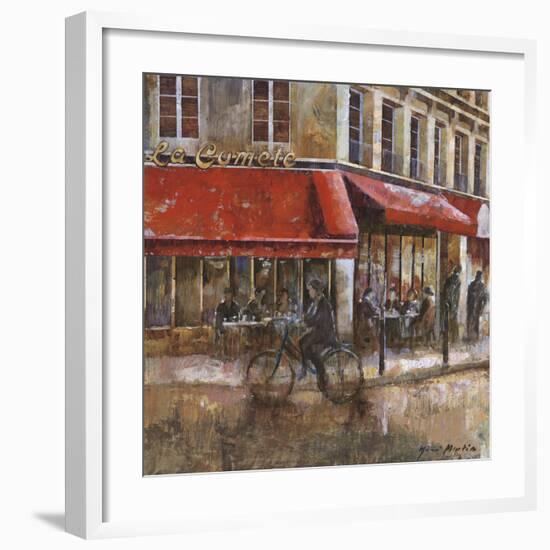 La Comète Paris-Noemi Martin-Framed Art Print