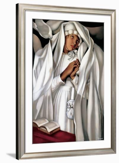 La Communiante-Tamara de Lempicka-Framed Premium Giclee Print