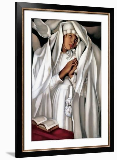 La Communiante-Tamara de Lempicka-Framed Premium Giclee Print