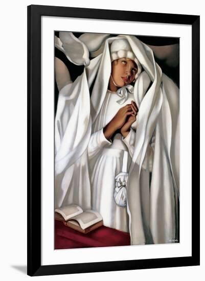 La Communiante-Tamara de Lempicka-Framed Premium Giclee Print