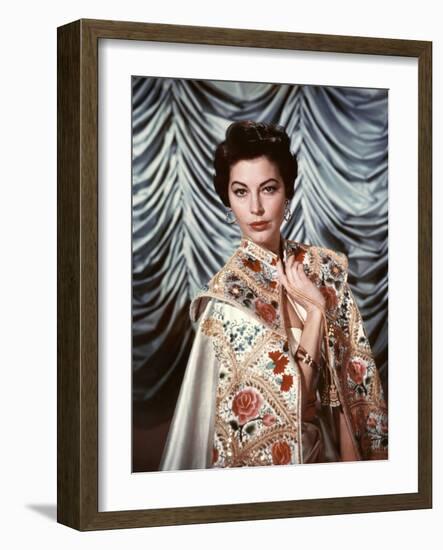 La Comtesse aux pieds nus THE BAREFOOT CONTESSA by Joseph L. Mankiewicz with Ava Gardner, 1954 (pho-null-Framed Photo