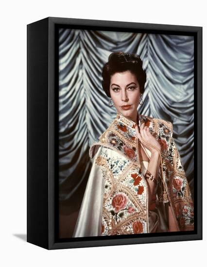 La Comtesse aux pieds nus THE BAREFOOT CONTESSA by Joseph L. Mankiewicz with Ava Gardner, 1954 (pho-null-Framed Stretched Canvas