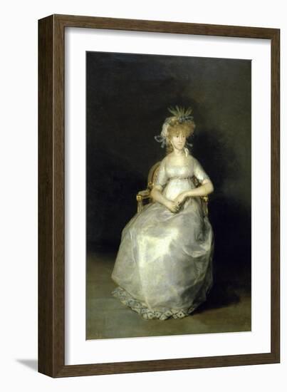 La Comtesse de Chichon-Francisco de Goya-Framed Giclee Print