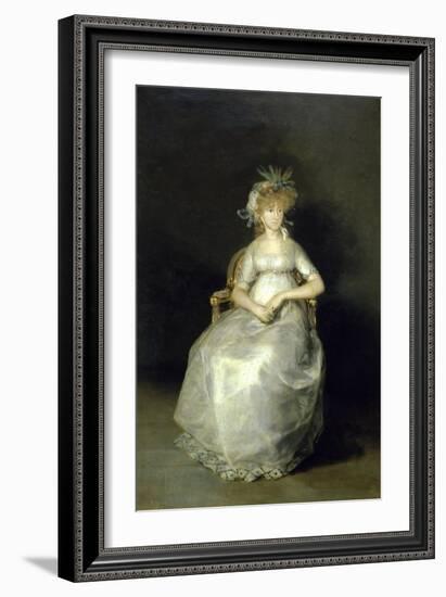 La Comtesse de Chichon-Francisco de Goya-Framed Giclee Print