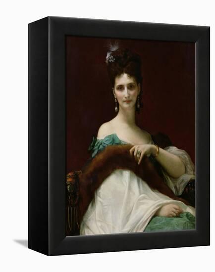 La Comtesse De Keller, 1873-Alexandre Cabanel-Framed Premier Image Canvas
