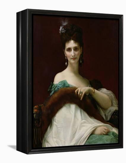 La Comtesse De Keller, 1873-Alexandre Cabanel-Framed Premier Image Canvas