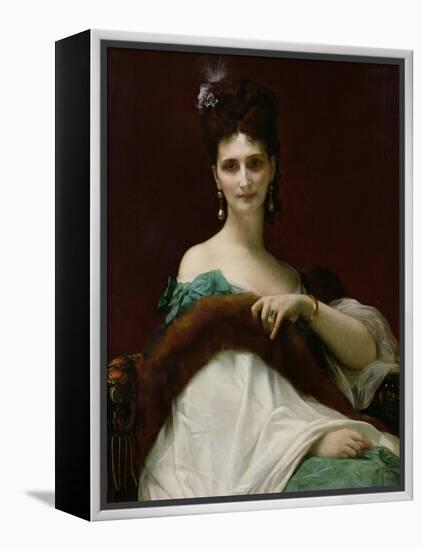 La Comtesse De Keller, 1873-Alexandre Cabanel-Framed Premier Image Canvas