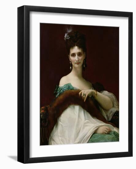 La Comtesse De Keller, 1873-Alexandre Cabanel-Framed Giclee Print