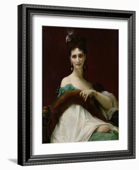 La Comtesse De Keller, 1873-Alexandre Cabanel-Framed Giclee Print