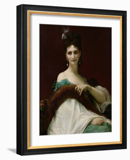 La Comtesse De Keller, 1873-Alexandre Cabanel-Framed Giclee Print