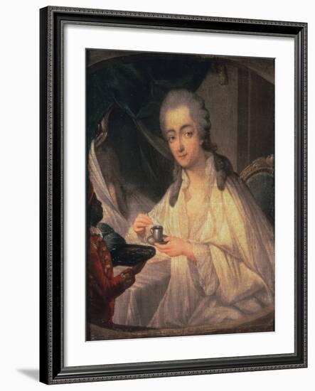 La Comtesse du Barry-Jean-Baptiste Greuze-Framed Giclee Print