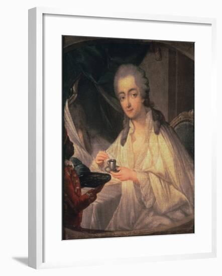 La Comtesse du Barry-Jean-Baptiste Greuze-Framed Giclee Print
