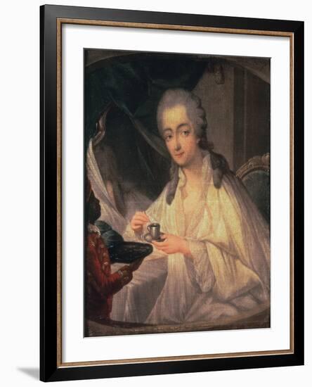 La Comtesse du Barry-Jean-Baptiste Greuze-Framed Giclee Print