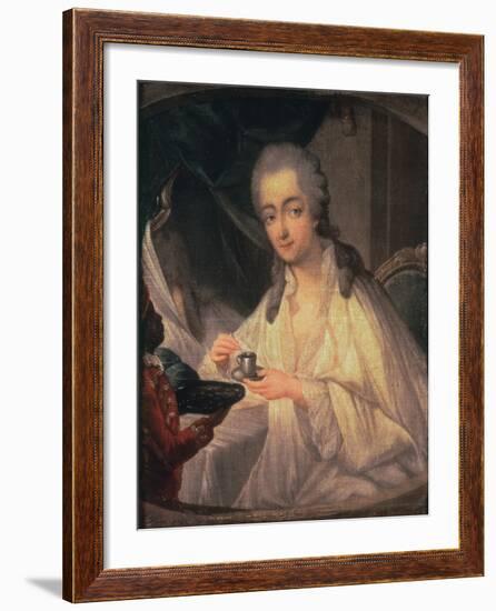 La Comtesse du Barry-Jean-Baptiste Greuze-Framed Giclee Print