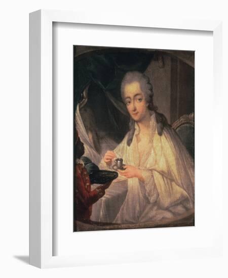 La Comtesse du Barry-Jean-Baptiste Greuze-Framed Giclee Print