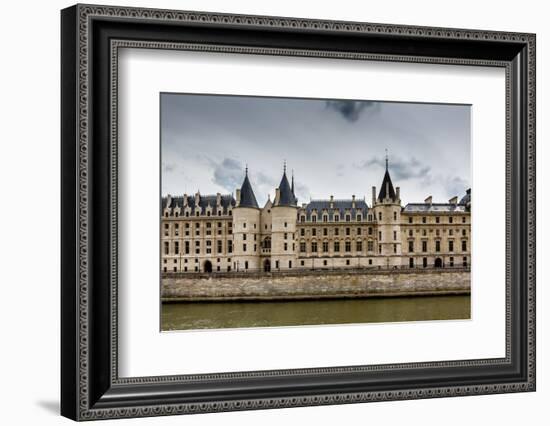 La Conciergerie, A Former Royal Palace and Prison in Paris, France-anshar-Framed Photographic Print