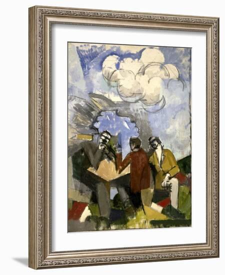 La Conquête de l'air-Roger de La Fresnaye-Framed Giclee Print