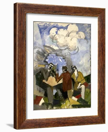 La Conquête de l'air-Roger de La Fresnaye-Framed Giclee Print