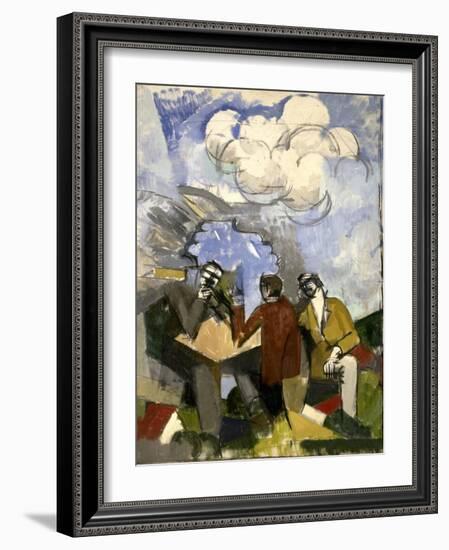 La Conquête de l'air-Roger de La Fresnaye-Framed Giclee Print