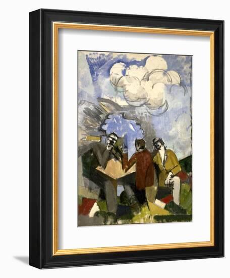 La Conquête de l'air-Roger de La Fresnaye-Framed Giclee Print