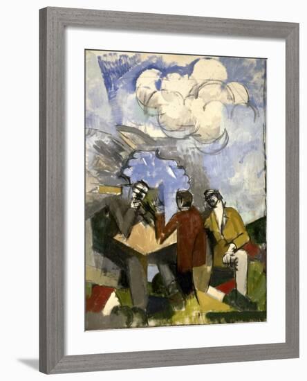 La Conquête de l'air-Roger de La Fresnaye-Framed Giclee Print