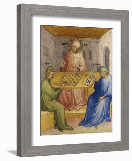 La conversion de Saint Augustin-di Pietro Nicolo-Framed Giclee Print