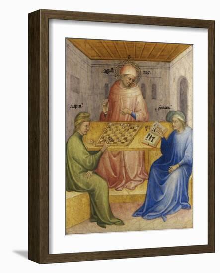 La conversion de Saint Augustin-di Pietro Nicolo-Framed Giclee Print