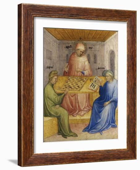 La conversion de Saint Augustin-di Pietro Nicolo-Framed Giclee Print