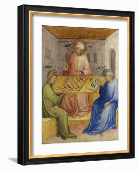 La conversion de Saint Augustin-di Pietro Nicolo-Framed Giclee Print