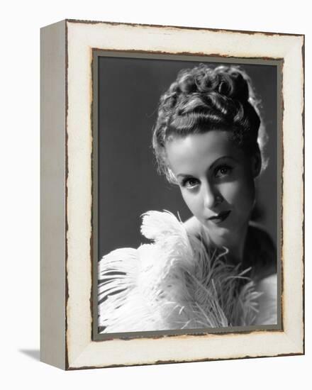 La Coqueluche by Paris THE RAGE OF PARIS by HenryKoster with Danielle Darrieux, 1938 (b/w photo)-null-Framed Stretched Canvas