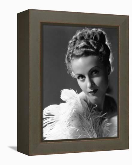 La Coqueluche by Paris THE RAGE OF PARIS by HenryKoster with Danielle Darrieux, 1938 (b/w photo)-null-Framed Stretched Canvas