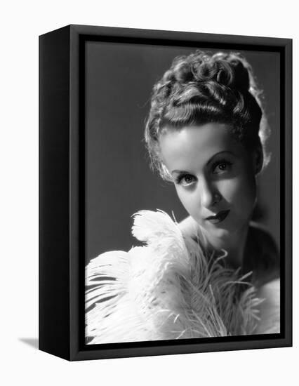 La Coqueluche by Paris THE RAGE OF PARIS by HenryKoster with Danielle Darrieux, 1938 (b/w photo)-null-Framed Stretched Canvas