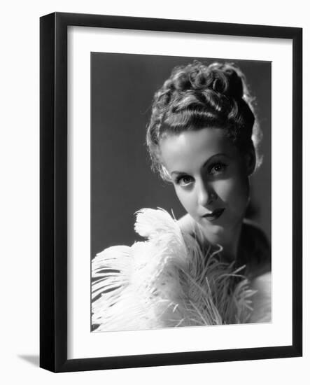 La Coqueluche by Paris THE RAGE OF PARIS by HenryKoster with Danielle Darrieux, 1938 (b/w photo)-null-Framed Photo