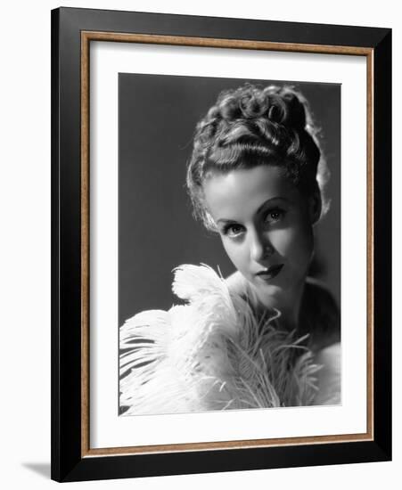 La Coqueluche by Paris THE RAGE OF PARIS by HenryKoster with Danielle Darrieux, 1938 (b/w photo)-null-Framed Photo