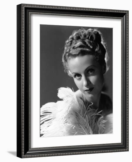 La Coqueluche by Paris THE RAGE OF PARIS by HenryKoster with Danielle Darrieux, 1938 (b/w photo)-null-Framed Photo