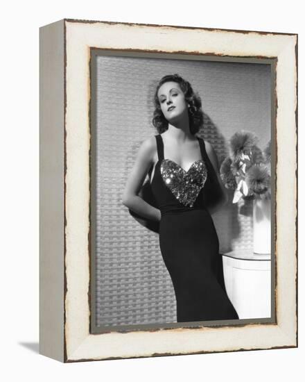 La Coqueluche by Paris THE RAGE OF PARIS by HenryKoster with Danielle Darrieux, 1938 (b/w photo)-null-Framed Stretched Canvas