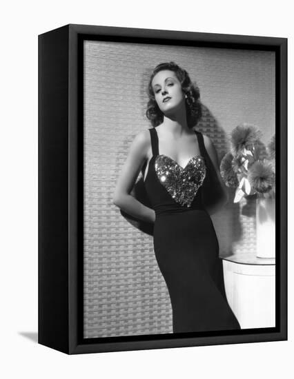 La Coqueluche by Paris THE RAGE OF PARIS by HenryKoster with Danielle Darrieux, 1938 (b/w photo)-null-Framed Stretched Canvas