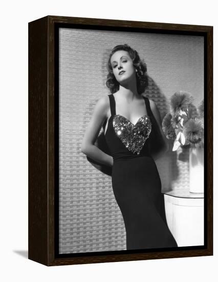 La Coqueluche by Paris THE RAGE OF PARIS by HenryKoster with Danielle Darrieux, 1938 (b/w photo)-null-Framed Stretched Canvas