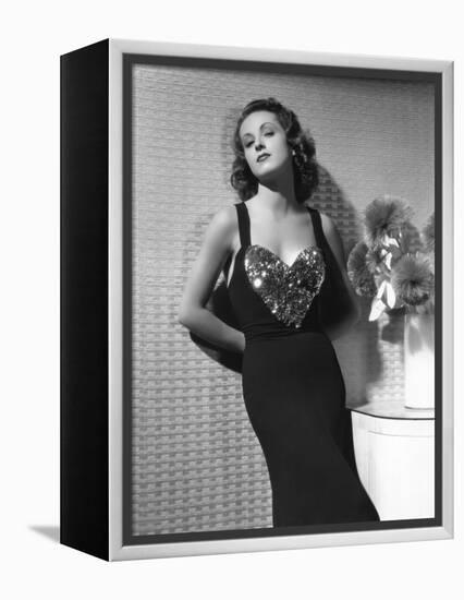 La Coqueluche by Paris THE RAGE OF PARIS by HenryKoster with Danielle Darrieux, 1938 (b/w photo)-null-Framed Stretched Canvas