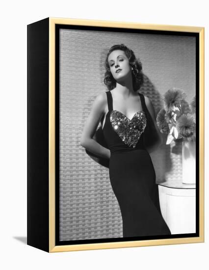 La Coqueluche by Paris THE RAGE OF PARIS by HenryKoster with Danielle Darrieux, 1938 (b/w photo)-null-Framed Stretched Canvas