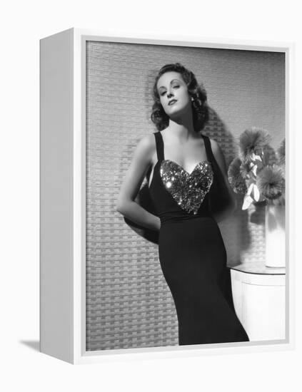 La Coqueluche by Paris THE RAGE OF PARIS by HenryKoster with Danielle Darrieux, 1938 (b/w photo)-null-Framed Stretched Canvas