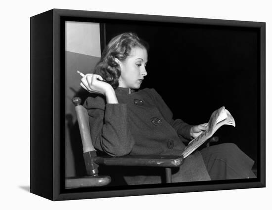 La Coqueluche by Paris THE RAGE OF PARIS by HenryKoster with Danielle Darrieux, 1938 (b/w photo)-null-Framed Stretched Canvas
