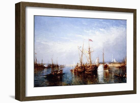 La Corne D'Or, Constantinople-Felix Ziem-Framed Giclee Print