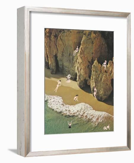 La Costa delle Donne-Danielle Kroll-Framed Giclee Print